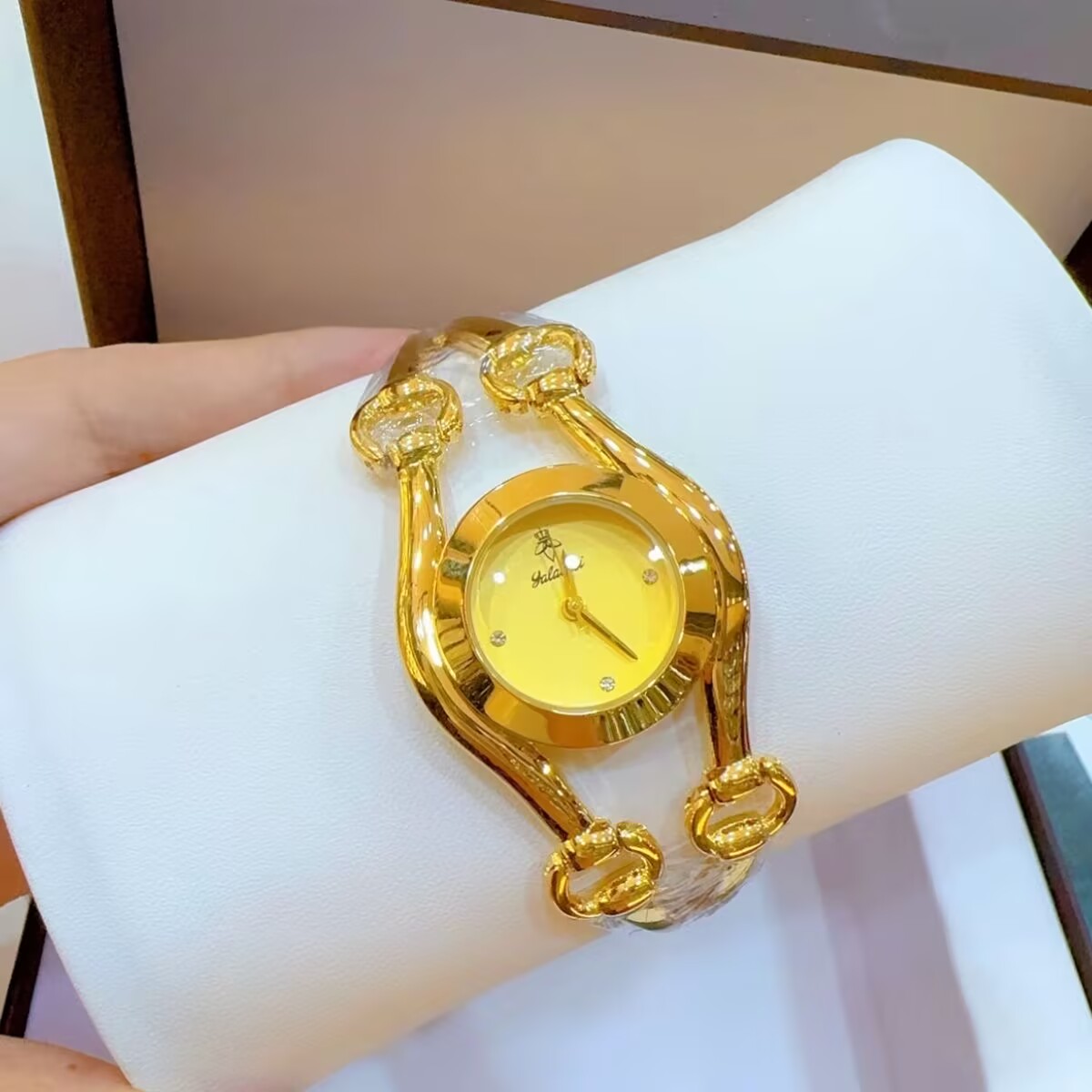 ساعة فرنسية جديدة مطلية بالذهب - مراجعة Jewelry For Watches وسعره