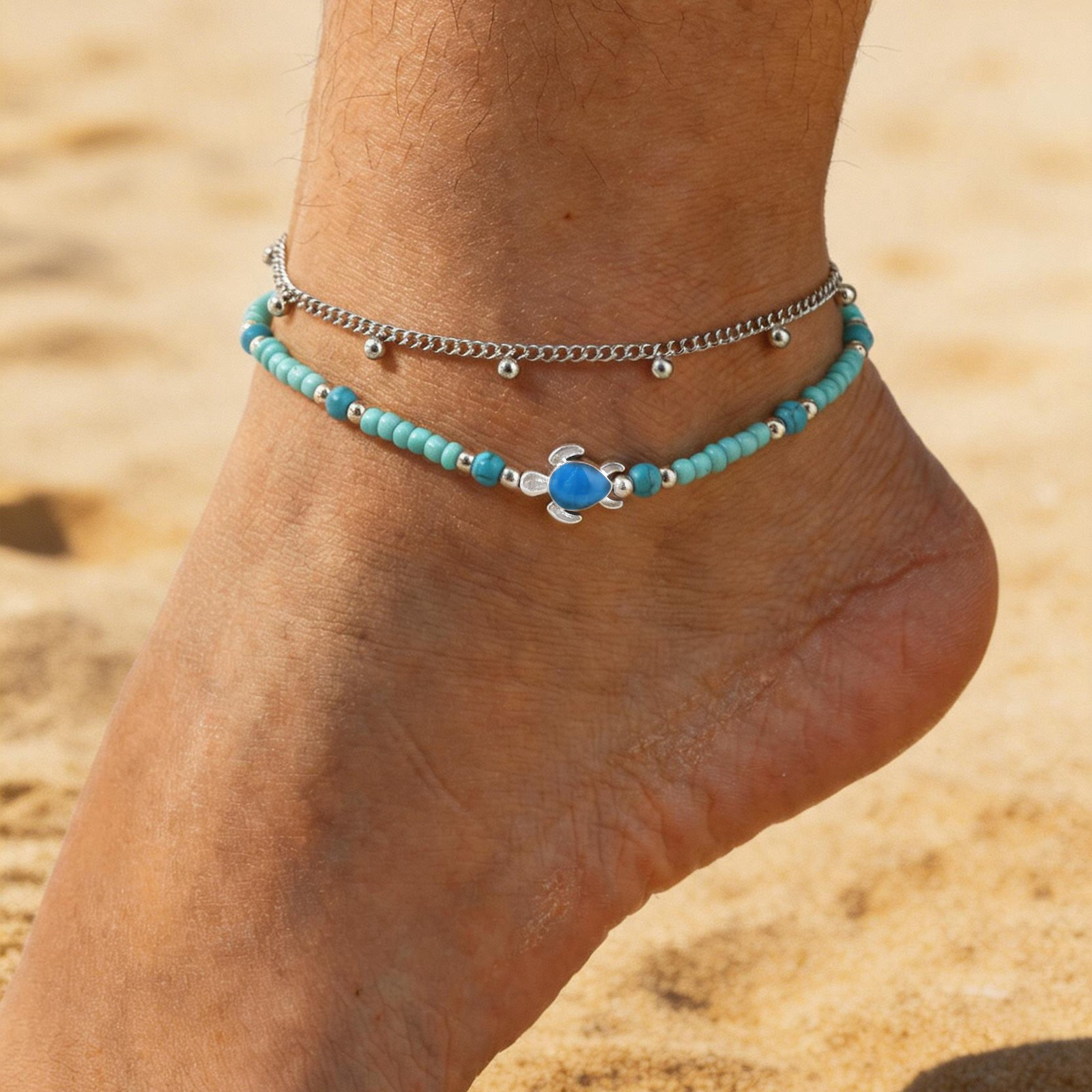 طقم خلاخيل من الفولاذ المقاوم  - مراجعة Jc Jewelry & Watches Photos وسعره