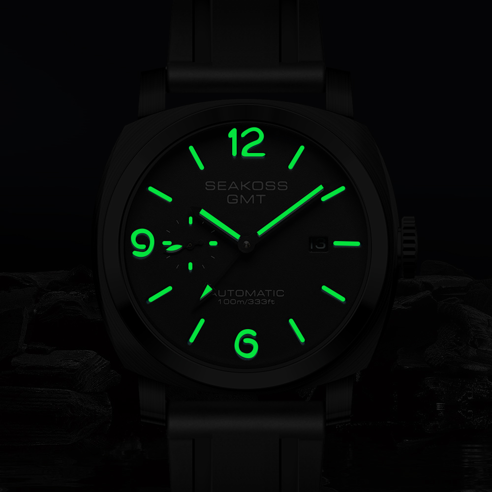 SEAKOSS 10Bar GMT ساعة ميكانيك - مراجعة Seiko Watch Prospex وسعره