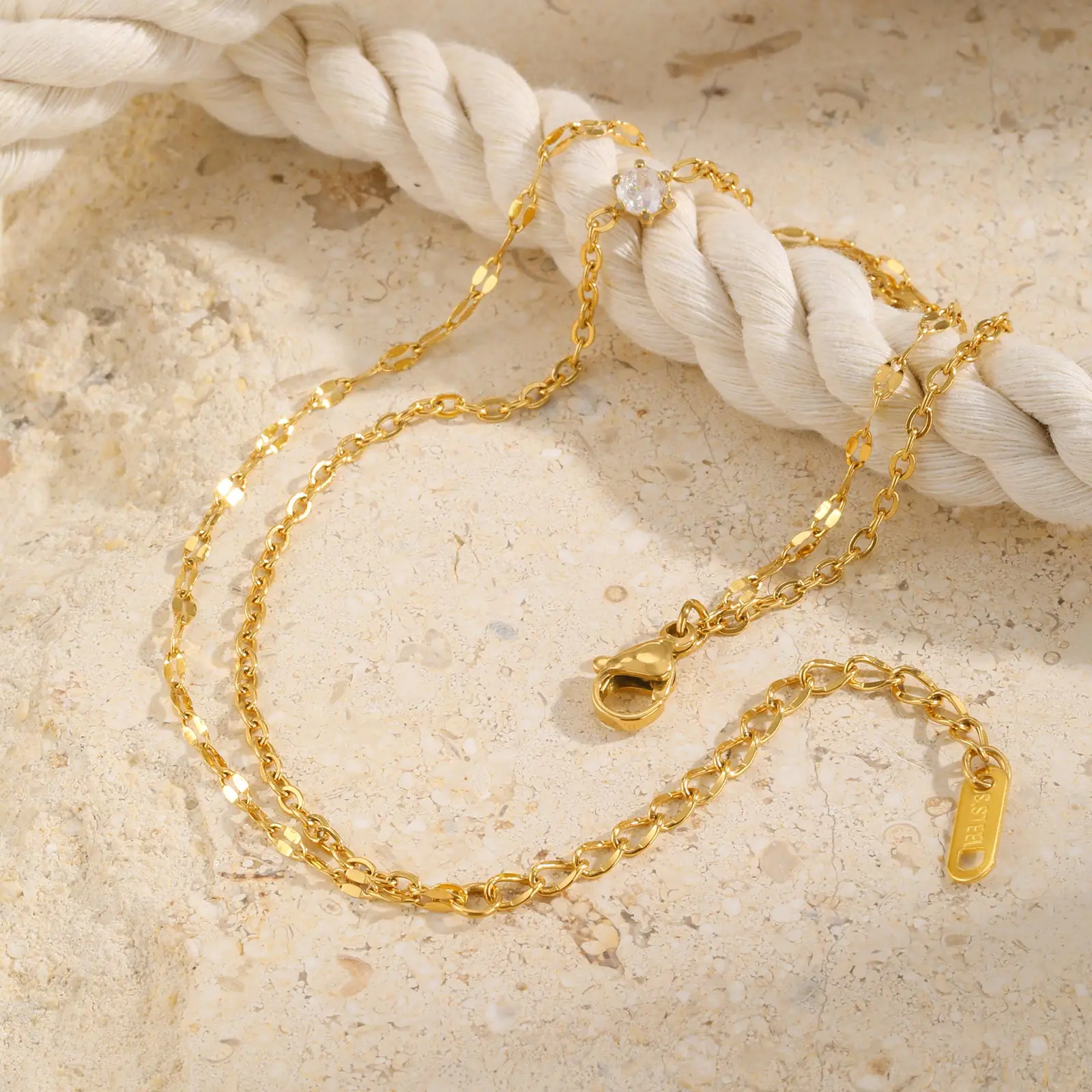 سوار كاحل متعدد الطبقات مقاوم  - مراجعة Jc Jewelry & Watches Photos وسعره